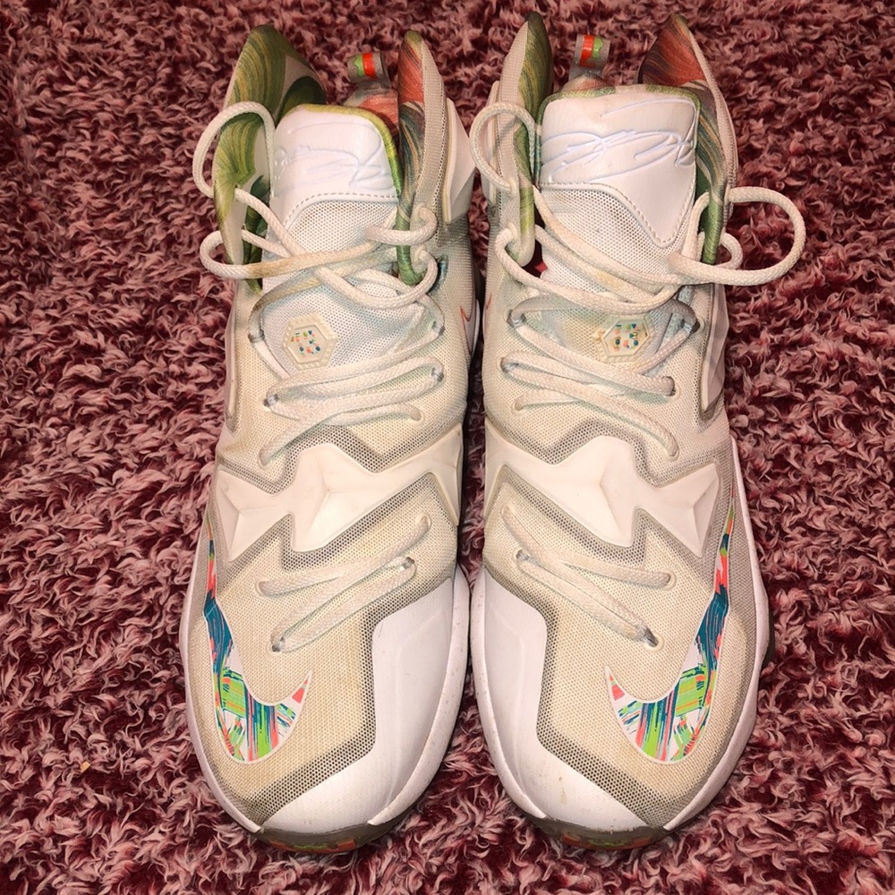 Colorful/white Nike sneakers